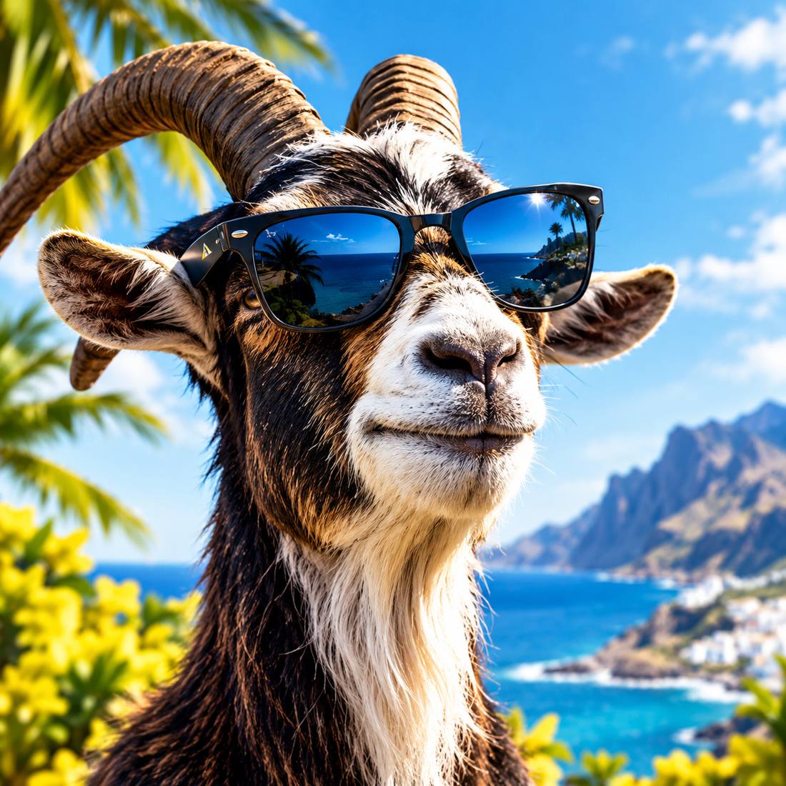 Cabra majorera, símbolo de Island Crew